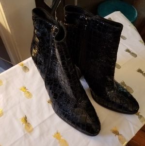 Donald J. Pliner, Mock Croc Boots